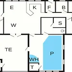 10 Person In Ulfborg-by Traum בית נופש *
